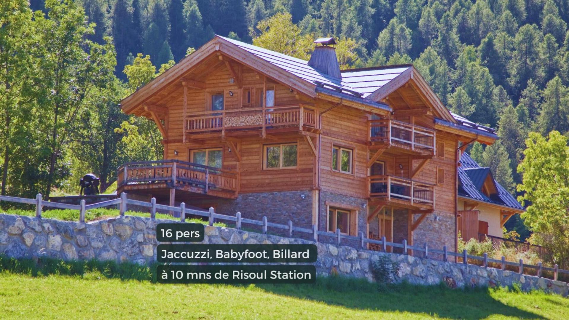 Chalet Kala Risoul Exterior foto